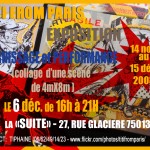 Le flyer de l'exposition